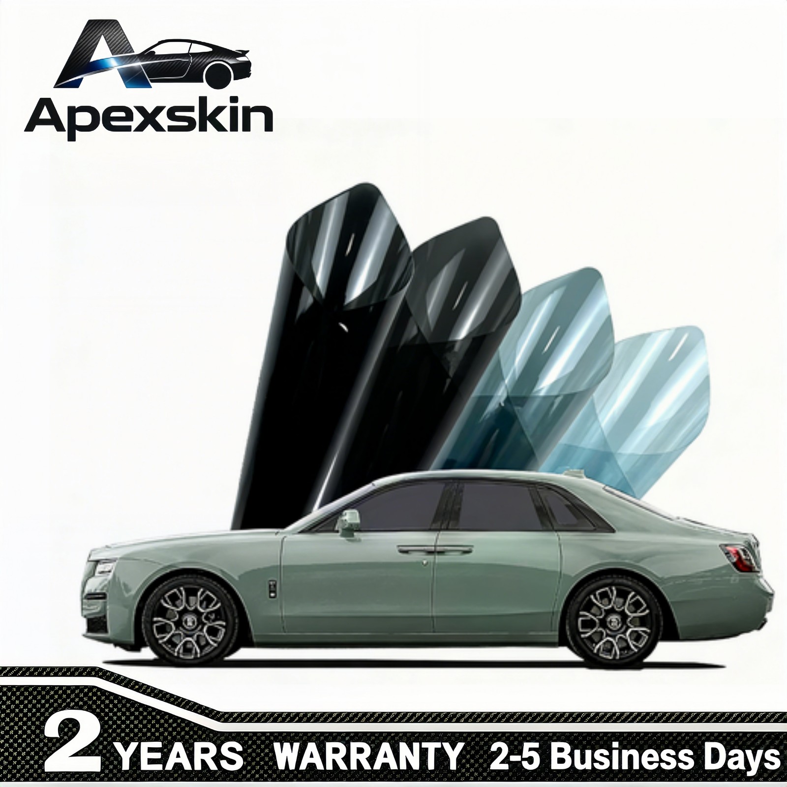 20″ x 10FT/20FT Car Window Tint Film Roll – 5-35% VLT for Car, Home & Office USA