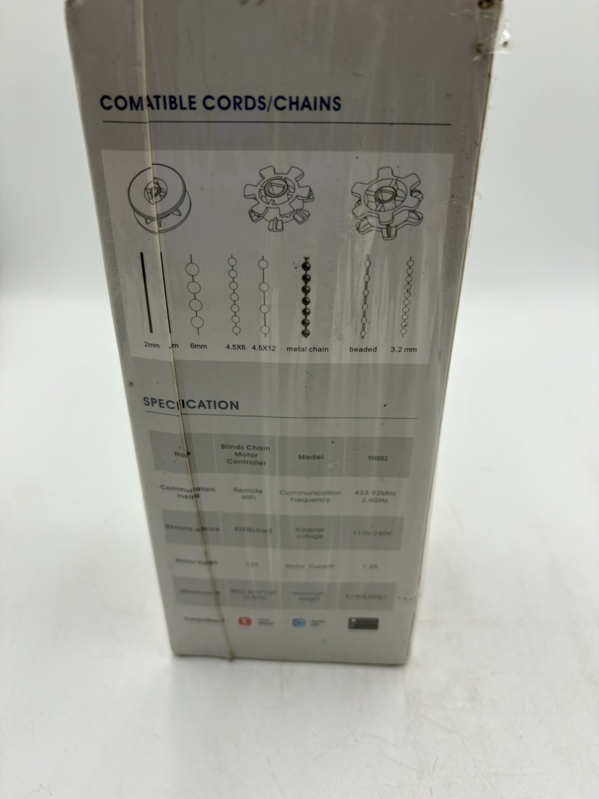 Blinds Motor One Touch Control Wifi Smart Shutter Curtain; Alexa Siri NEW SEALED