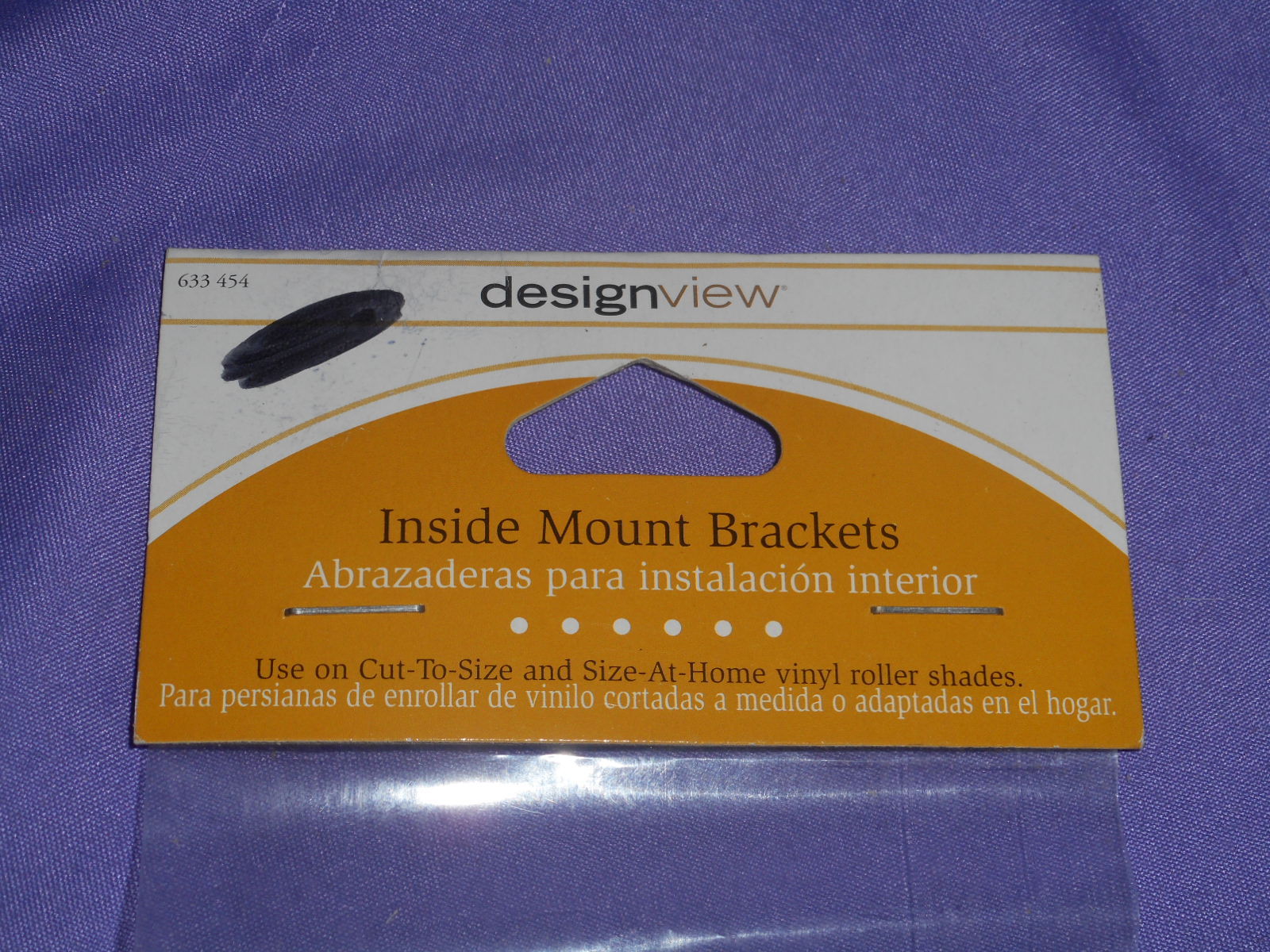 10 NEW DESIGNVIEW INSIDE MOUNT MOUNTING BRACKETS ROLLER SHADE BLINDS