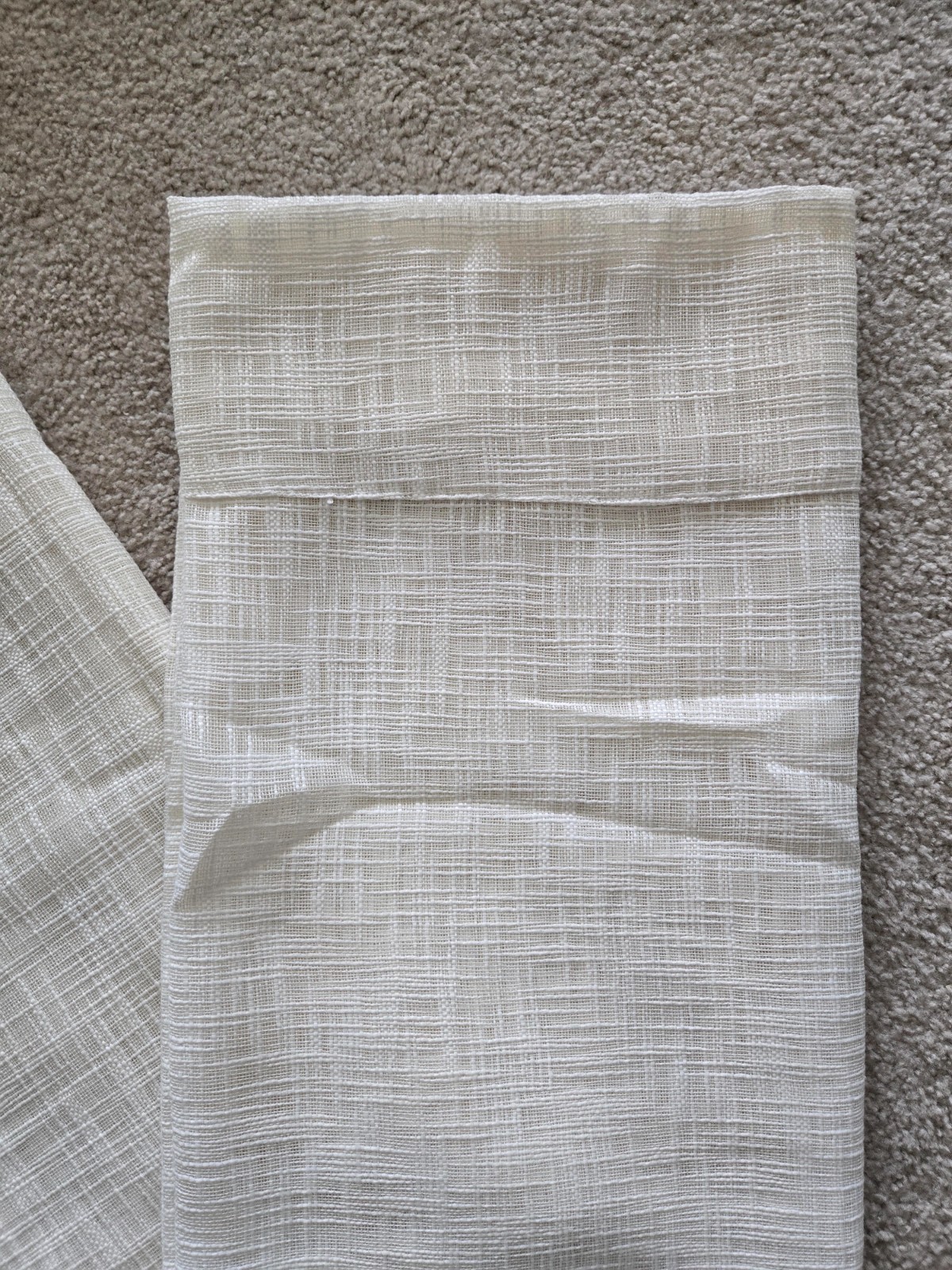 RODEO HOME LIGHT FILTERING WINDOW CURTAIN PANELS -SET OF 2-54″ x 96″-IVORY