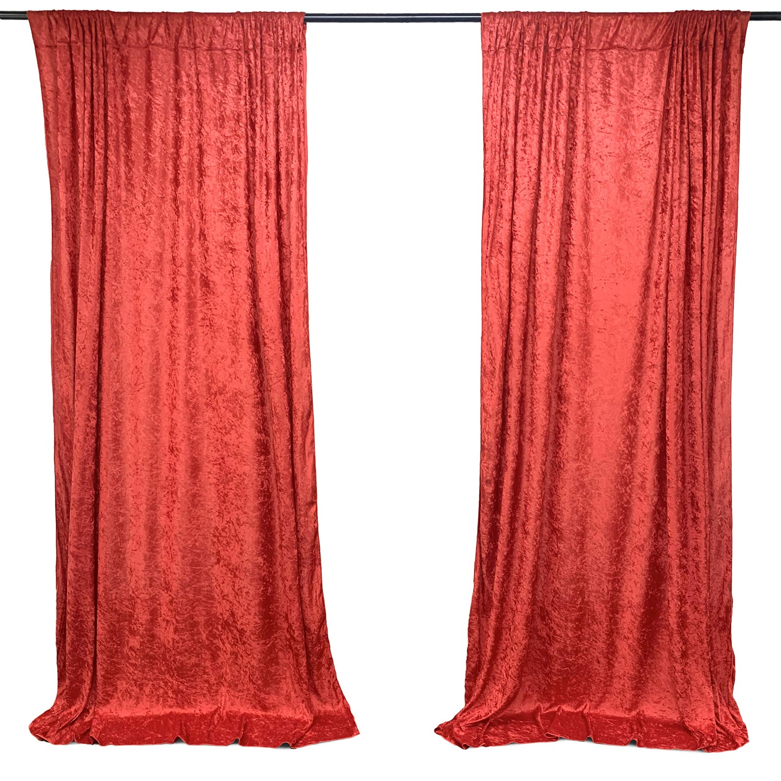 AK TRADING CO. 10 feet x 10 feet Lush Velvet Backdrop Drapes Curtains Panels …