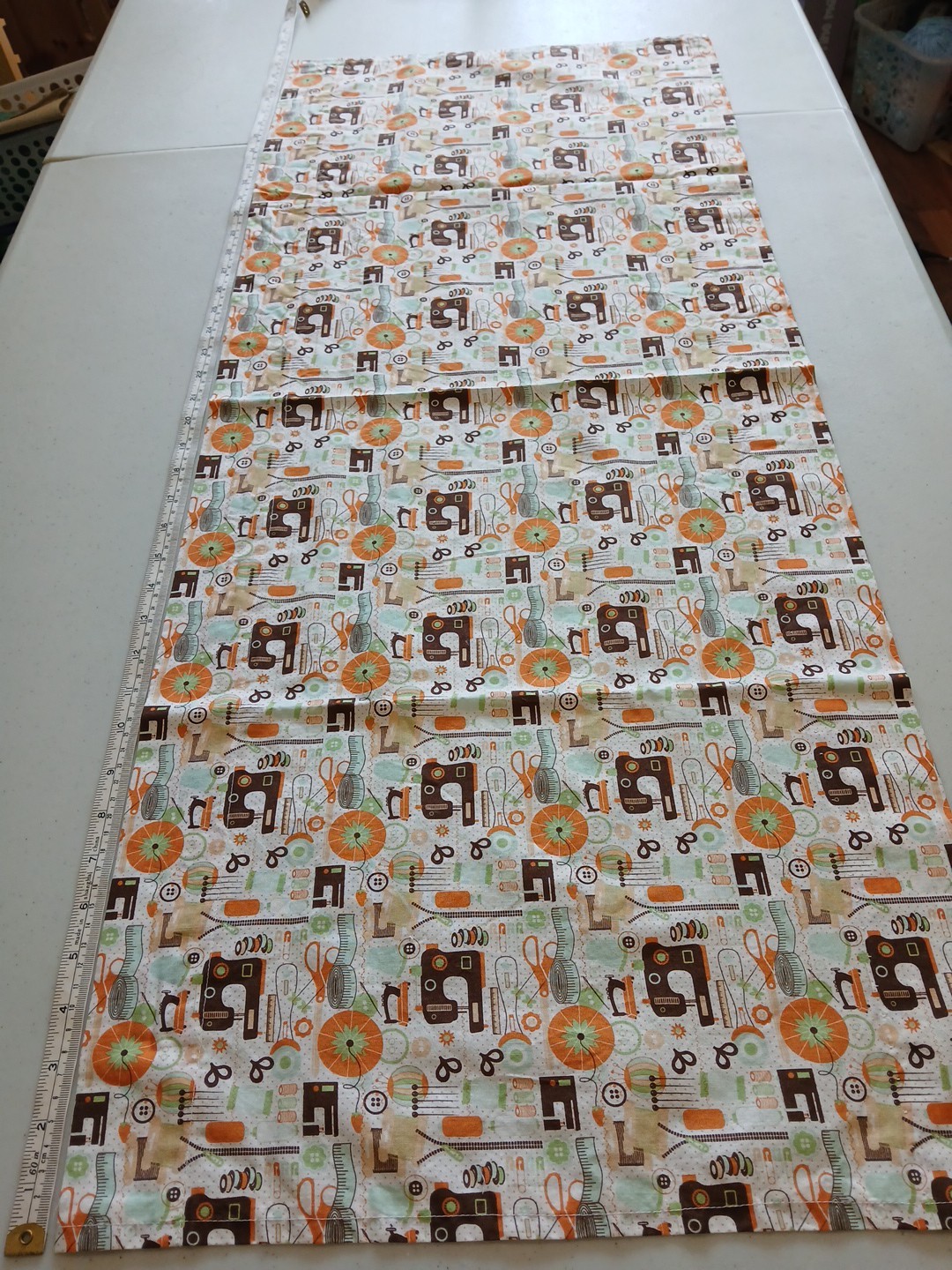 Fabric Window Valance Curtain , Sewing Machines & Notions Themed Fabric