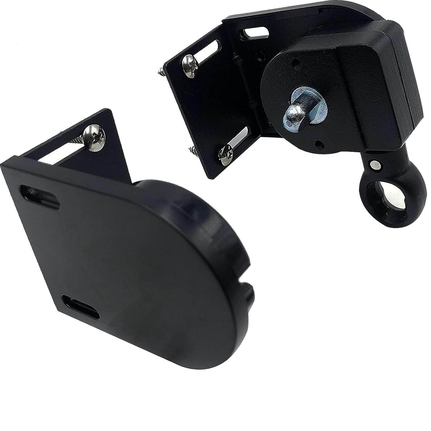 Cordless Roller Shade Mounting Brackets Black Cordless Crank Kit