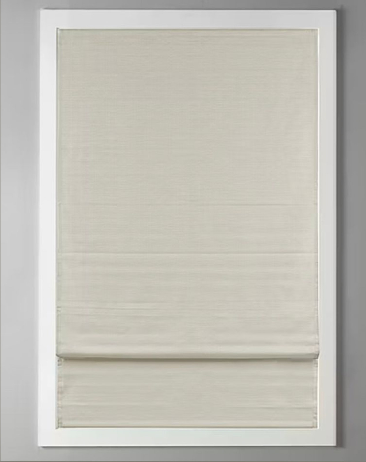 MADISON PARK LEIGHTON CORDLESS ROOM DARKENING ROMAN SHADE 27″ X 64″ – IVORY