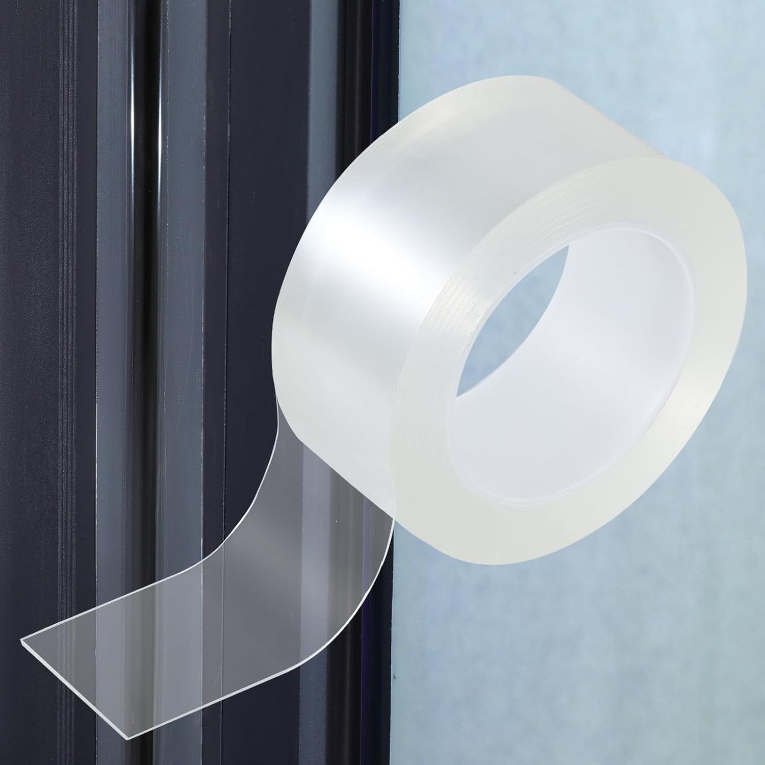 Clear Window Weather Sealing Tape 2″ x 33ft Draft Stopper Insulation Strip Seal