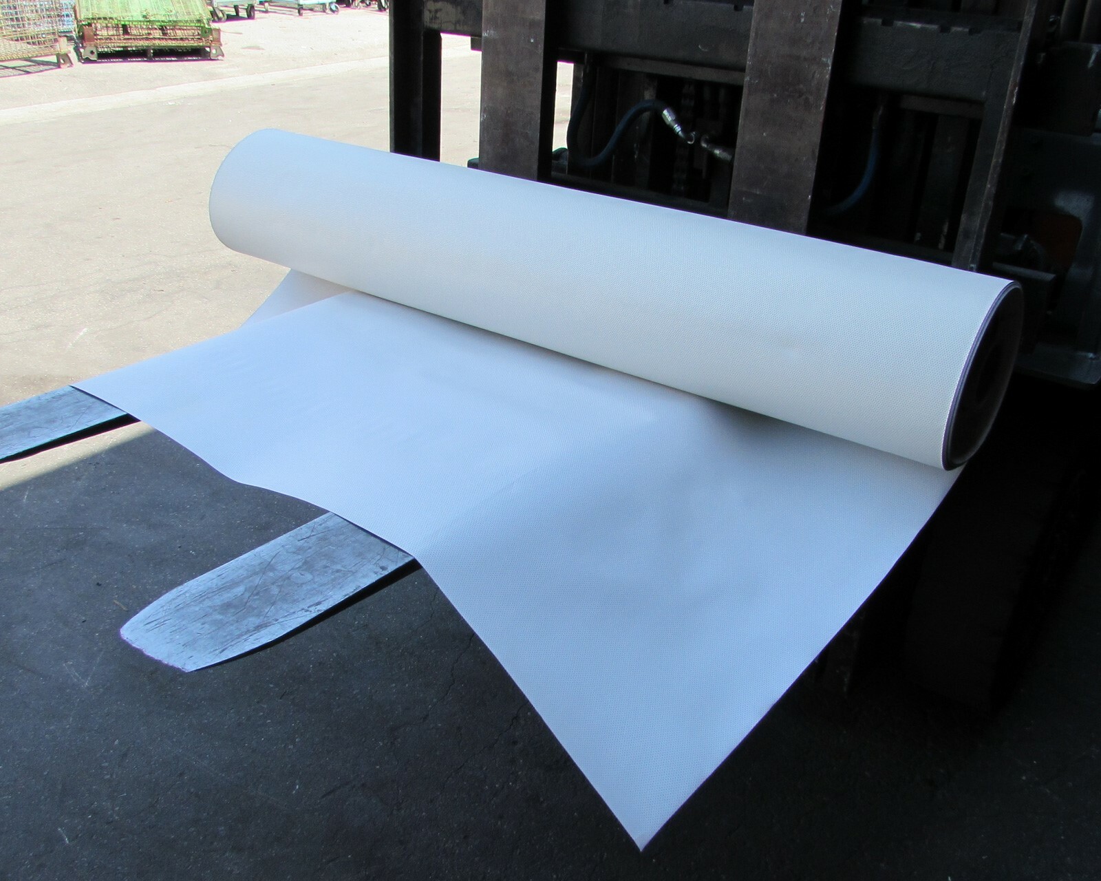 Aircraft Grade Perforated Window Graphic Film, White, 130 Yards x 48″