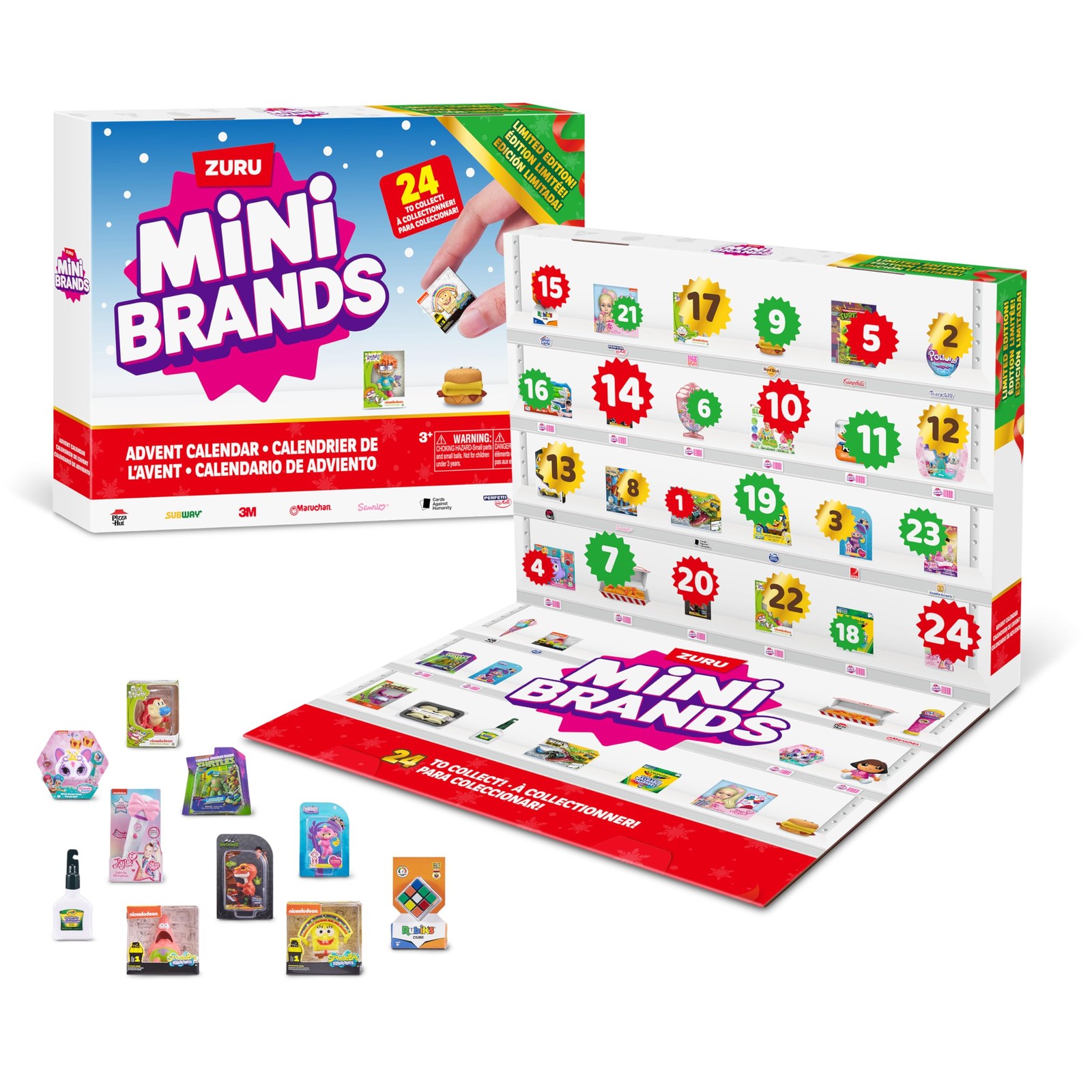 Mini Brands Advent Calendar 2024 by ZURU Mini Brands Limited Edition Advent C…