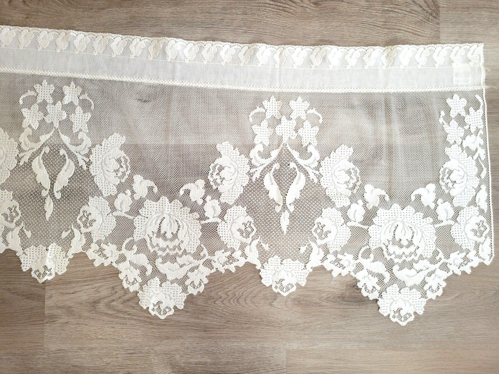 Heritage Lace Window Panel Valance Off White 60″ x 20″