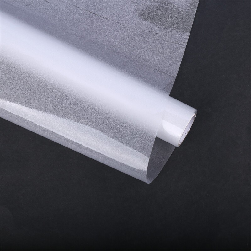 Frosted Privacy Opaque Window Film Self-adhesive White Pure Glass Sticker Tint [