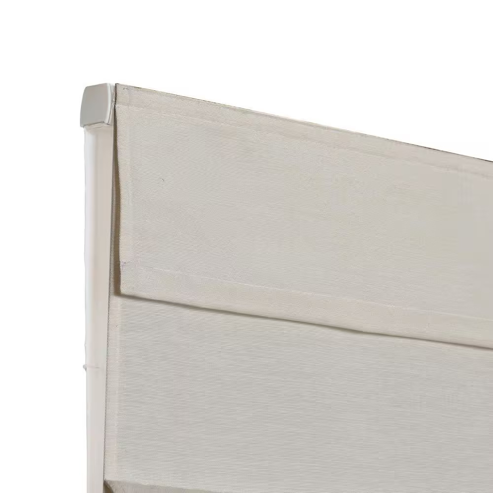 Cordless Light Filtering Fabric Roman Shade 31X64 Ivory