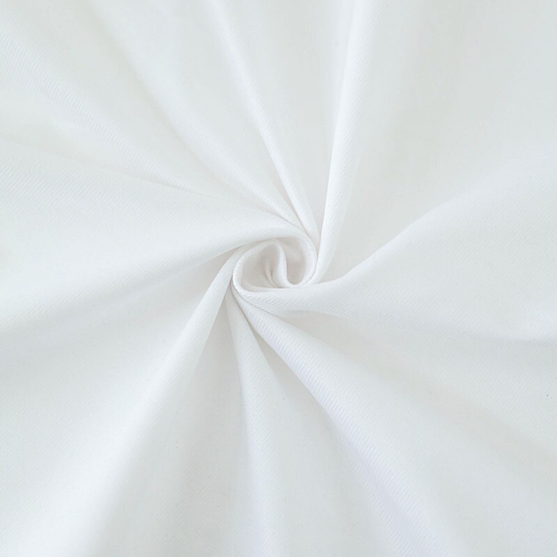 White 5×20 feet Polyester Ceiling Draping Fabric Backdrop CURTAIN PANEL Party