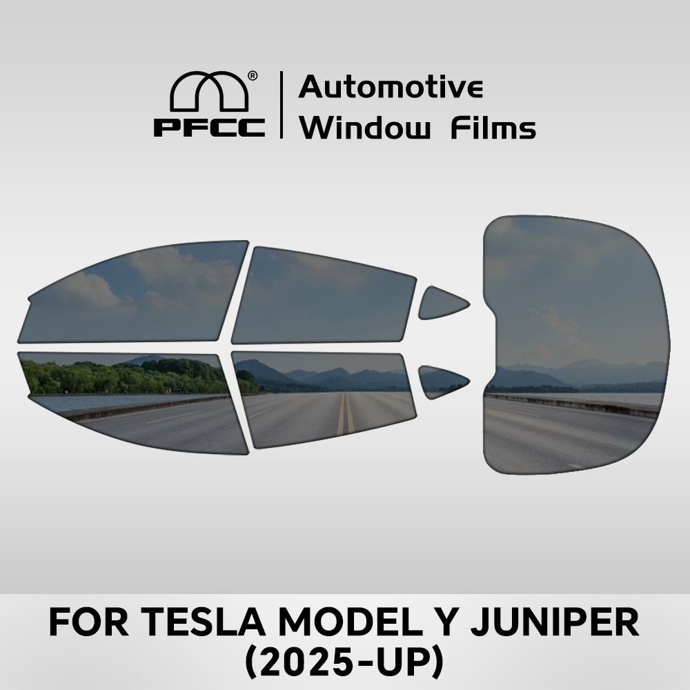 For Premium Ceramic PreCut Window Tint Film Tesla Model Y Juniper 2025 5%-70%VLT