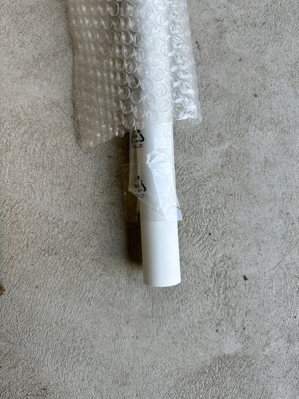 Pottery Barn Standard Curtain Rod & Wall Bracket 108-144″ ~ 1.25″d White NEW