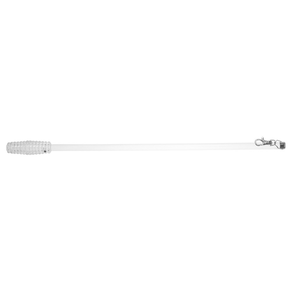 Blind Replacement Parts Iron Transparent Pulling Blinds 1Pcs 22.01X0.79X0.79In