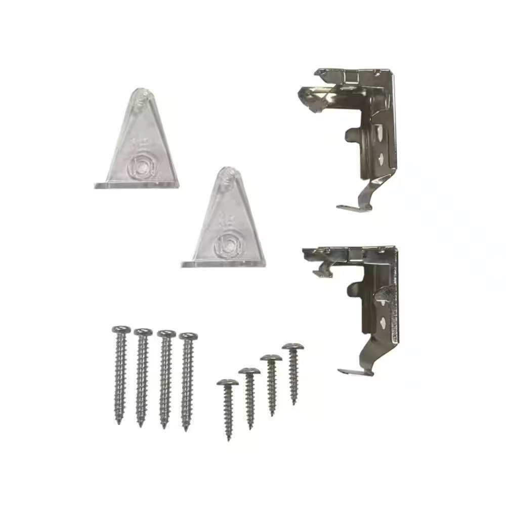 Cordless Cellular Light Filtering and Blackout Shade Replacement Bracket Set