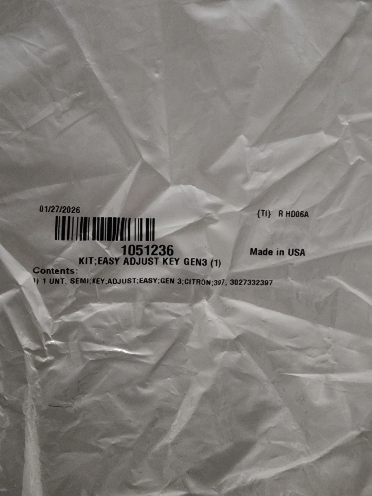 HUNTER DOUGLAS ADJUST KEY, TO LEVEL SHADES, Easy Adjust Key, NEW!!!
