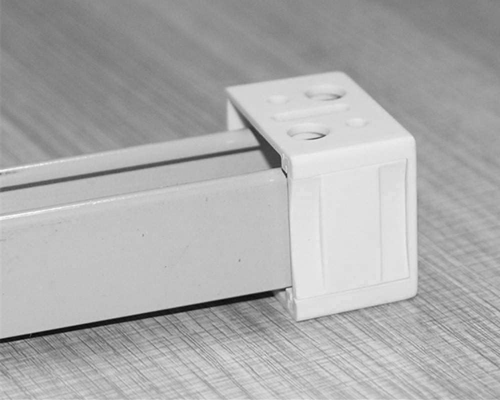 Versatile 4-Piece White Brackets for 1″ Mini Blinds – Inside/Outside Mounting