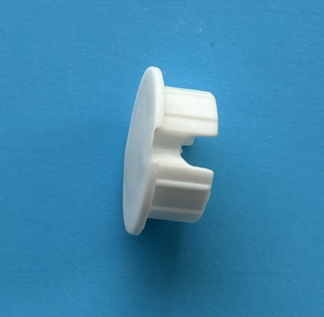 10-pack 3/4″ Horizontal Blinds Bottom Rail Ladder Cord Button Plug 0.75 inch