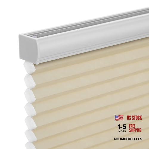 Cordless Cellular Shades – Blackout Honeycomb – Pull Down – Windows