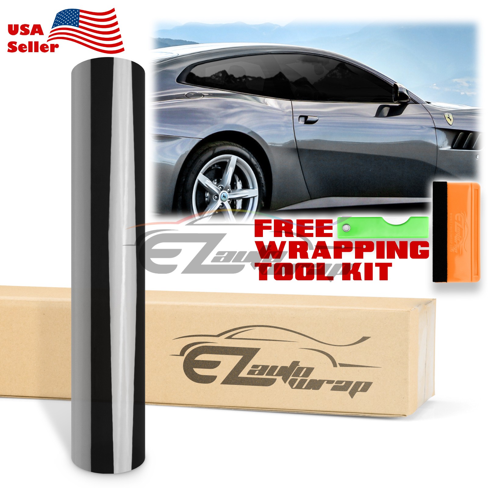 VLT 5% Window Tint Film Charcoal Black Car Glass Office Privacy UV Uncut Roll