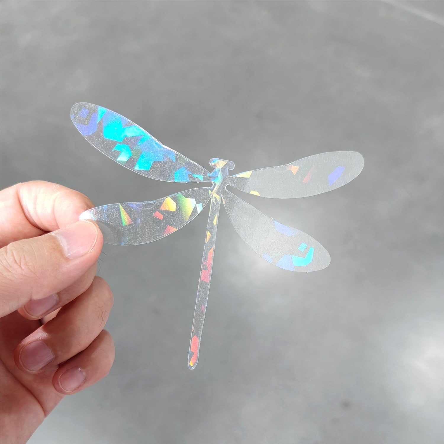 Holographic Window Decals for Bird Strikes – Glass Reminder Anti-Collision Self-