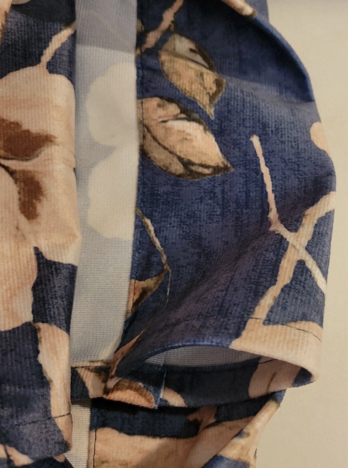 Aimee Maison 2pk Window Panel Curtains Velvet Mocking Jay Bird Blue 37×84 Floral