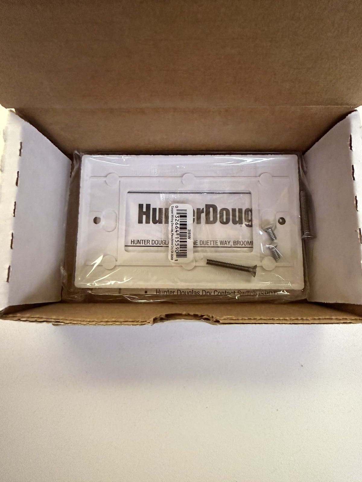 Hunter Douglas PowerRise 2.0 Hardwired Remote Control Dry Switch – NEW