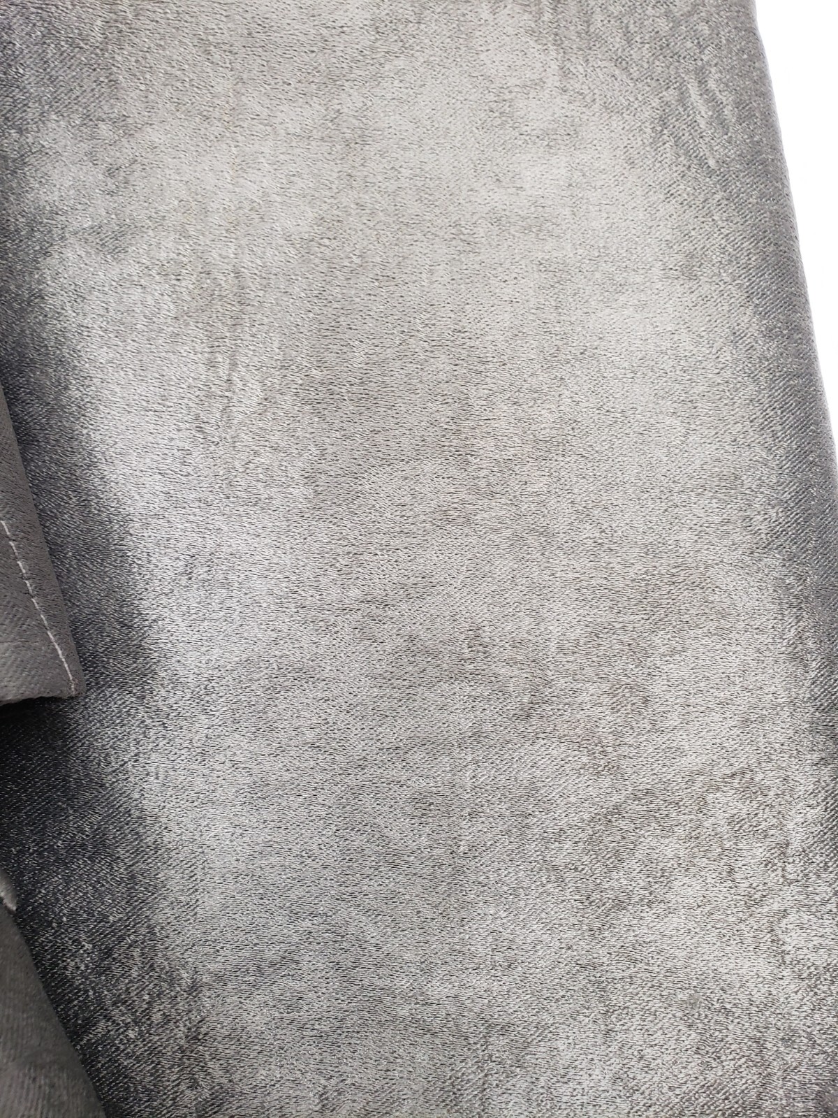 Duck River Steena Metallic Textured Window Curtain Panel 27”x 84” Gray – Pair