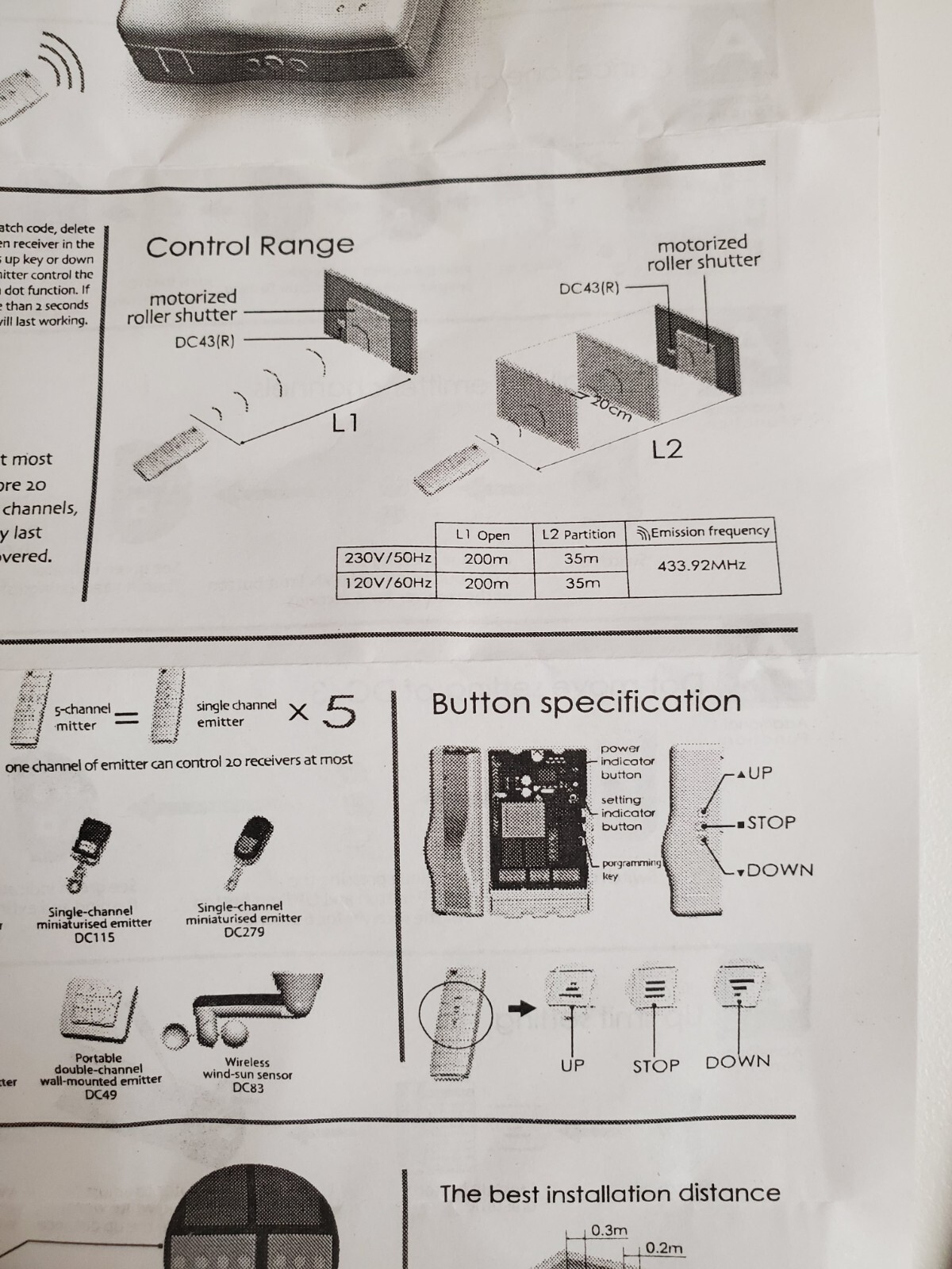 Wireless Receiver for Tubular Motor