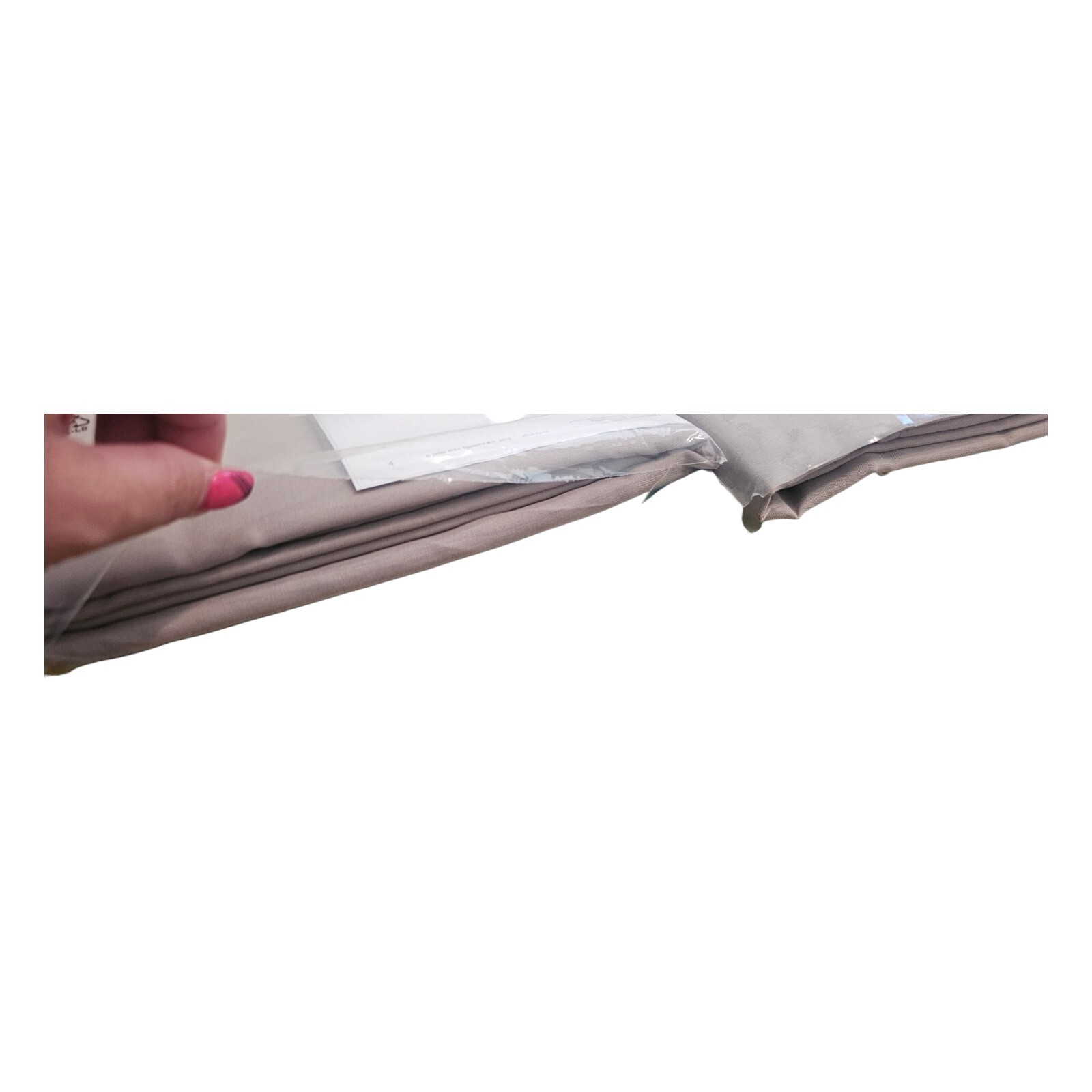 Brand New Ikea Vivan Gray Curtains 2 Panel Rod Pocket Drapery 57″w x 98.5″l