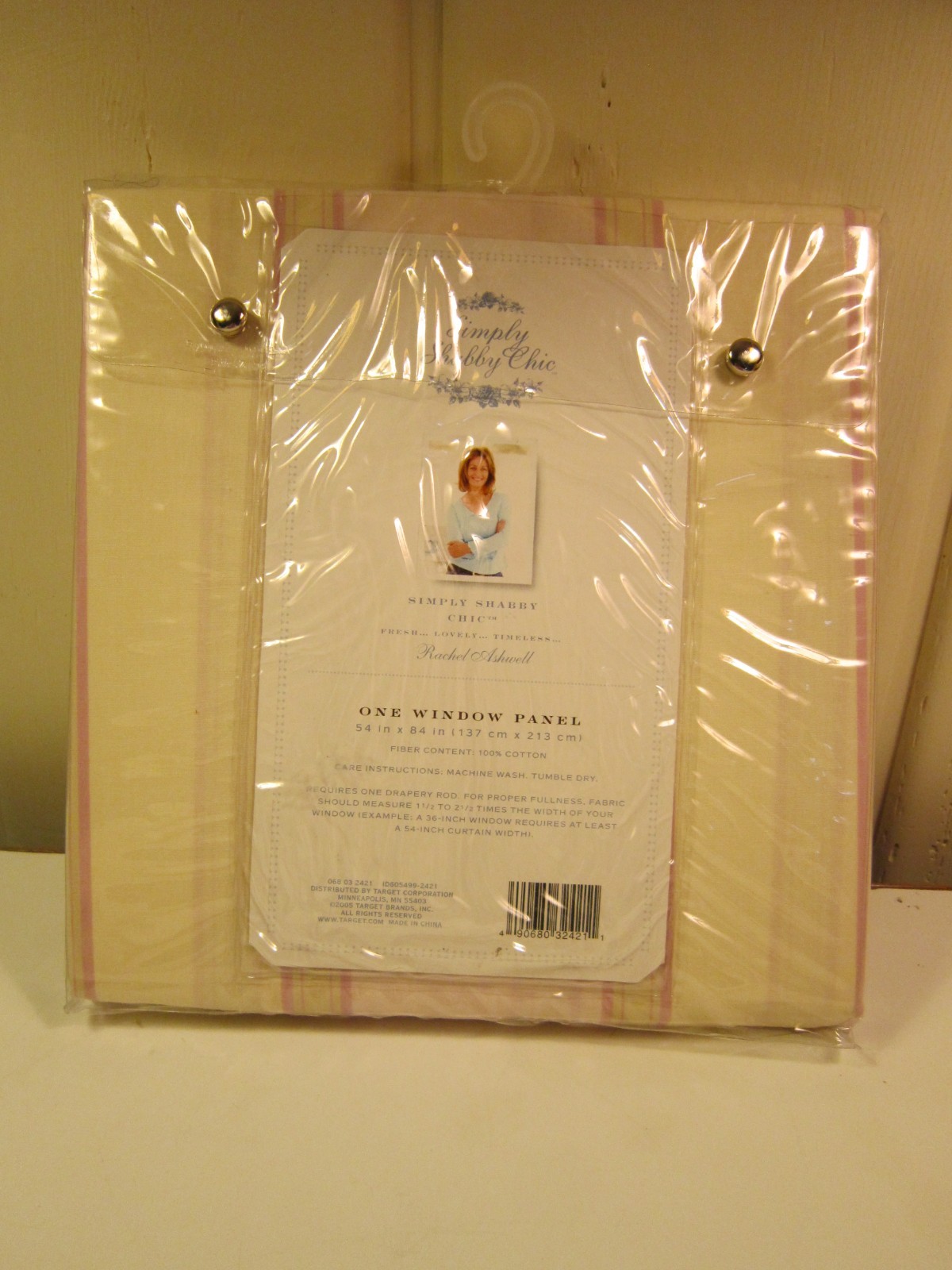 “Simply Shabby Chic” Rachel Ashwell Window Panel 54″ x 84″ 100% Cotton