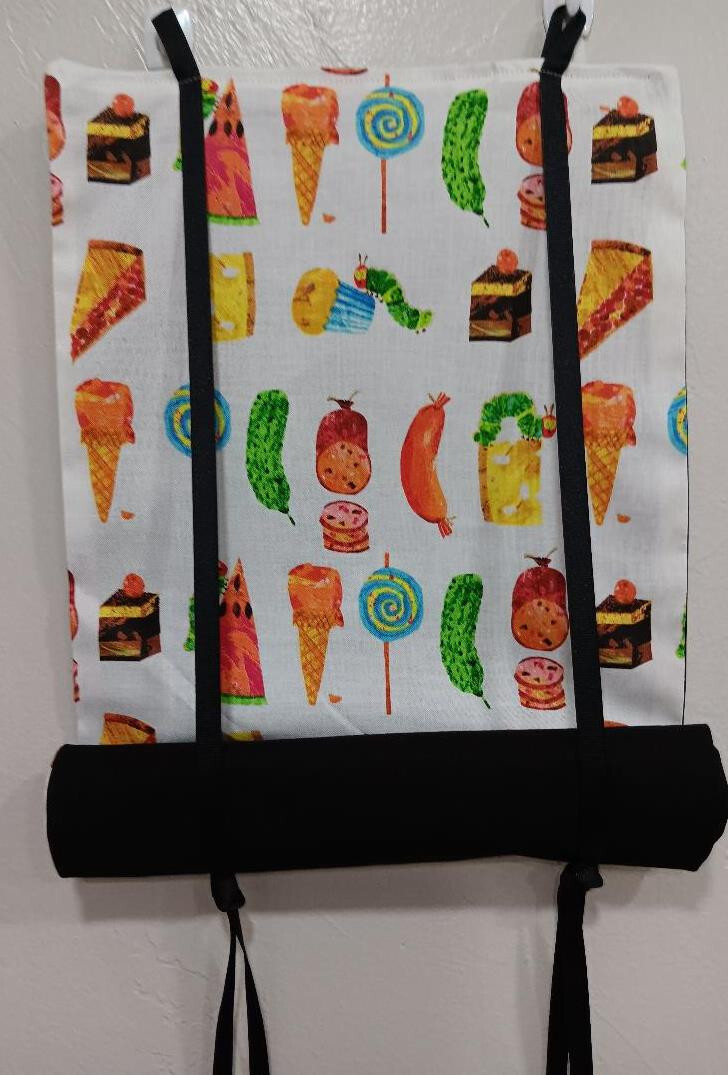 Classroom Door Curtain Hungry Caterpillar Food Eric Carle Security Drills Safety