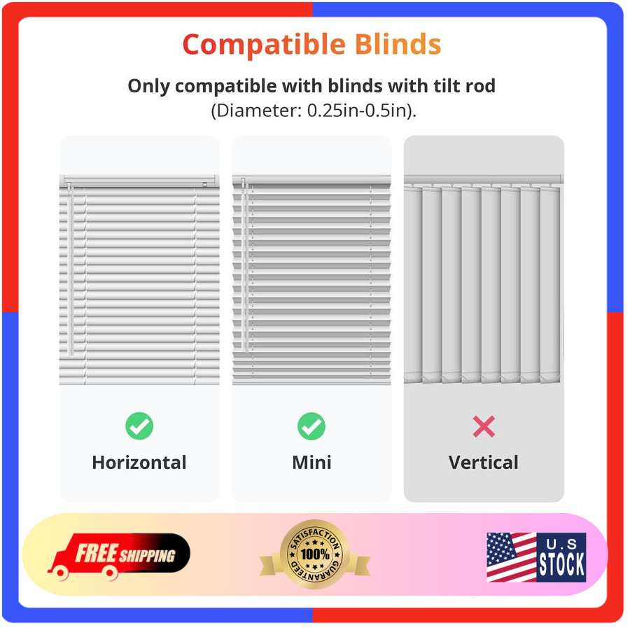 Motorized Blind Tilt Smart Electric Blinds Solar Bluetooth Light Sensor