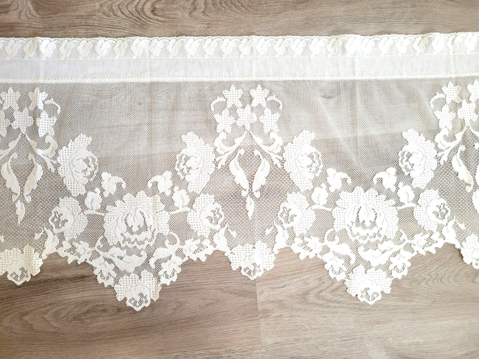 Heritage Lace Window Panel Valance Off White 60″ x 20″