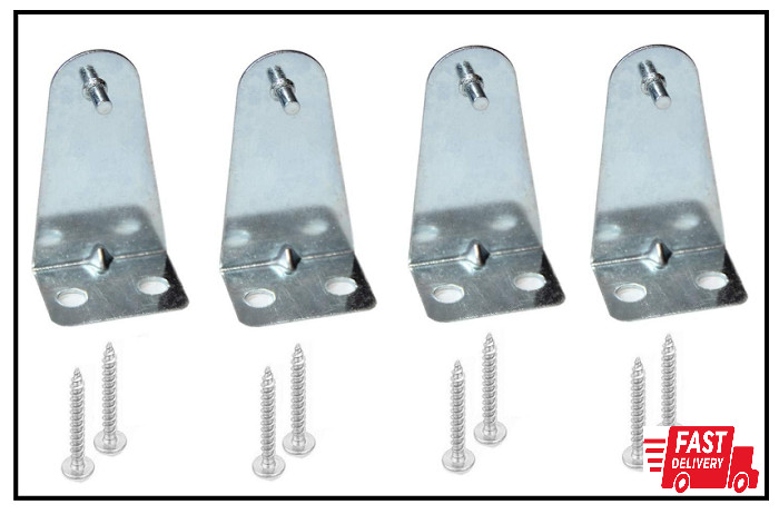 Metal Hold Down Brackets For Blinds 1 3 4 Inch Durable Pack Of 4 With Screws