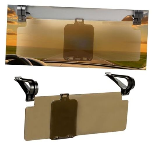 YoRise HD Car Sun Visor Extender, Adjustable Polarized Anti-Glare 1PC