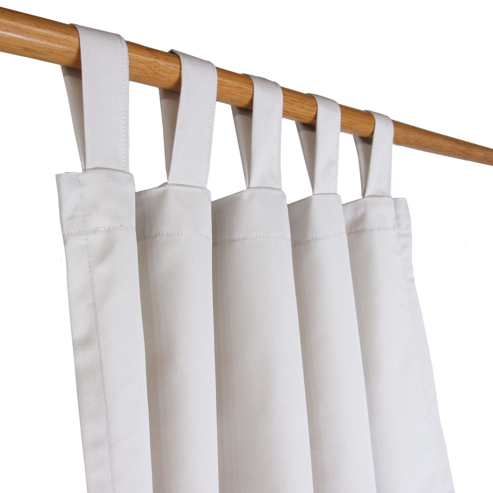 Made in USA Sunbrella Canvas Canvas #5453 Tab Curtain Drape 50″ X 108″