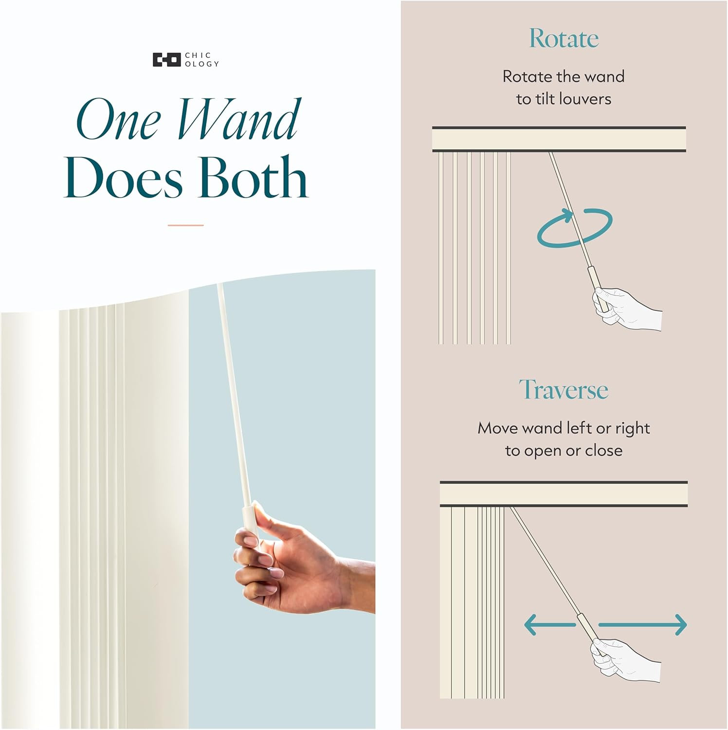 Vertical Blinds for Sliding Glass Doors & Patio Doors, Oxford Alabaster (Vinyl),