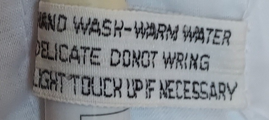 VTG Sheer Off White Embroidered Valance Curtain 58.5 x 16.5 “( 2pc. )
