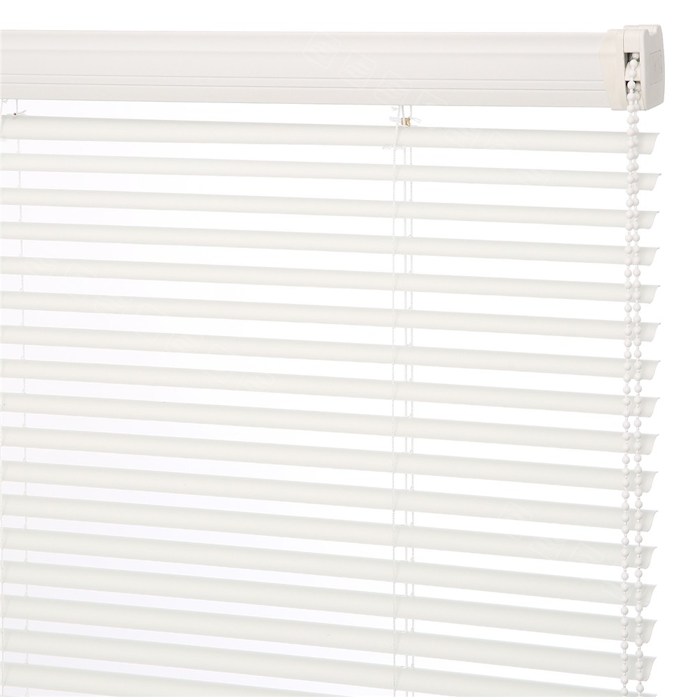 CUSTOM CUT Corded Mini Blind Window Blinds 1” Vinyl Horizontal Blinds-3colors