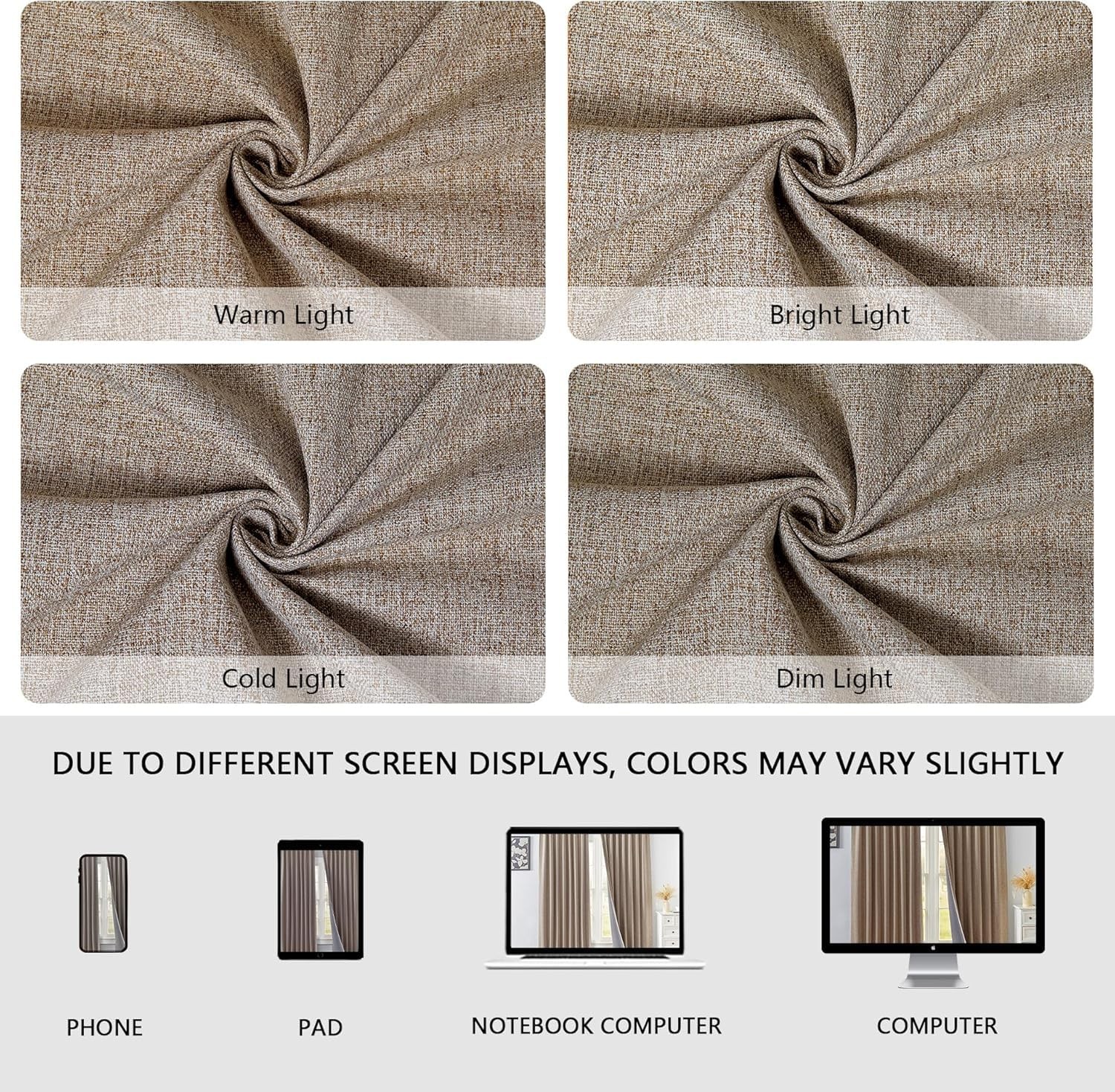 IGEMAEVE Blackout Curtains 84 Inch Length 2 Panels Set,100% Black Out Curtain…