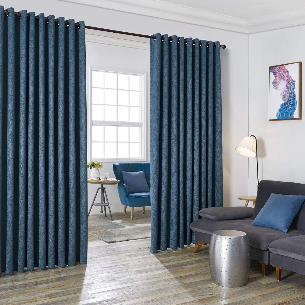 Warm Home Designs 2 Of 108 Width X 120 Length Wall To Wall Dark Blue Teal