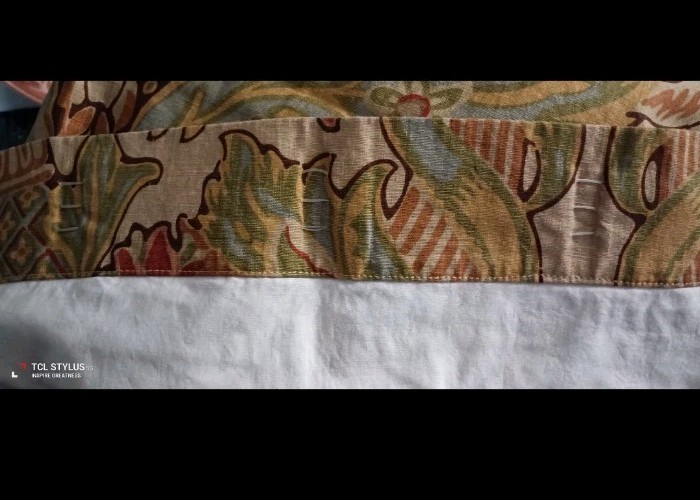 Pottery Barn (2) Simone Palampore Drapes Curtain Panels Lined Linen Blend 50×84