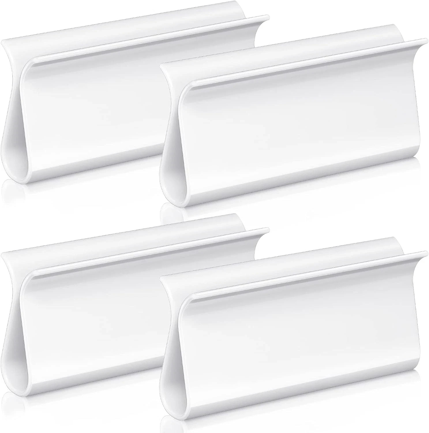 4 Pieces Window Shade for Roller Pull down Roller Shades Handle Blinds for Windo