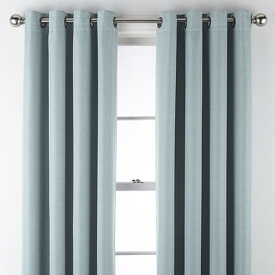 Max Blackout Prescott Grommet Top 100% Blackout Curtain Panel 50×95 Spa