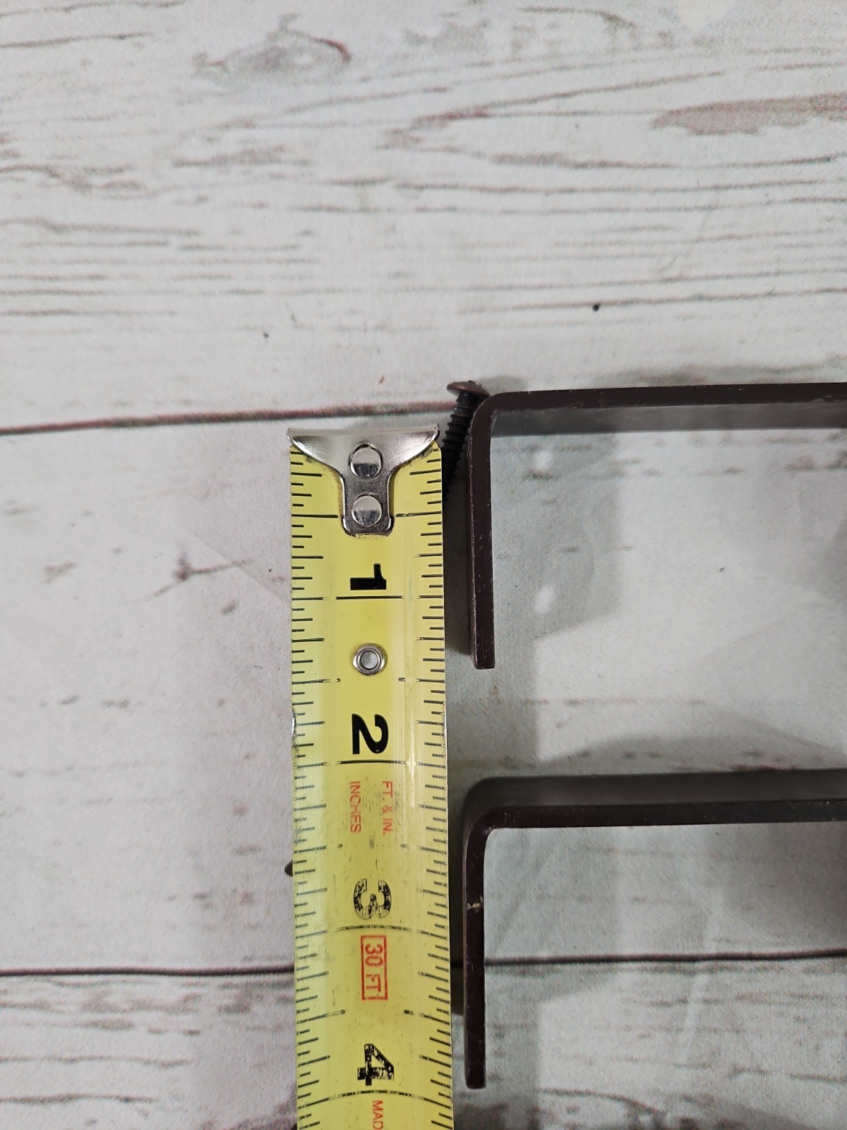 Outside Mount Blinds Curtain Rod Bracket Attachment 1″ Rod 4″ Offset