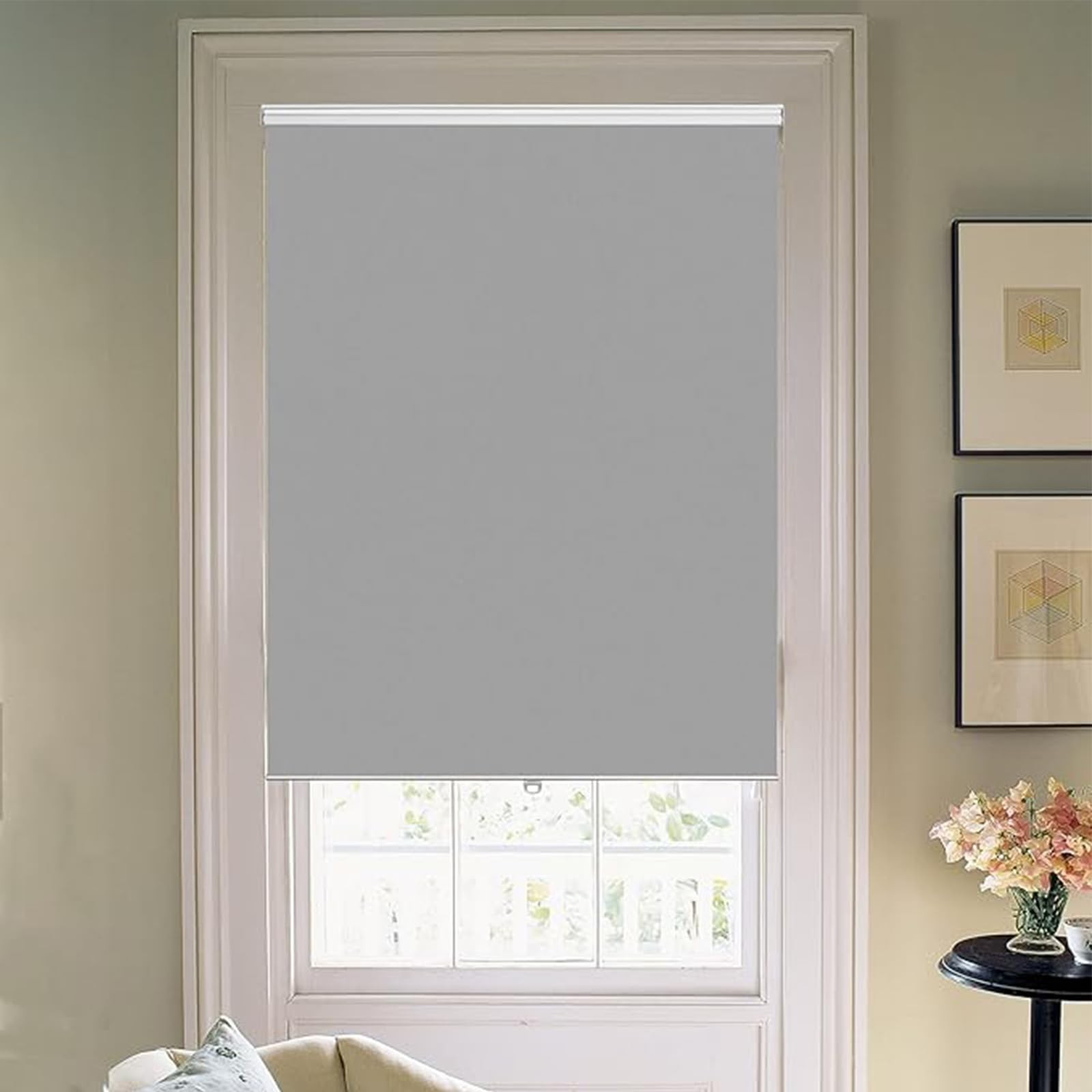 Joydeco Cordless Roller Shades Blackout Blinds For Windows Room Darkening