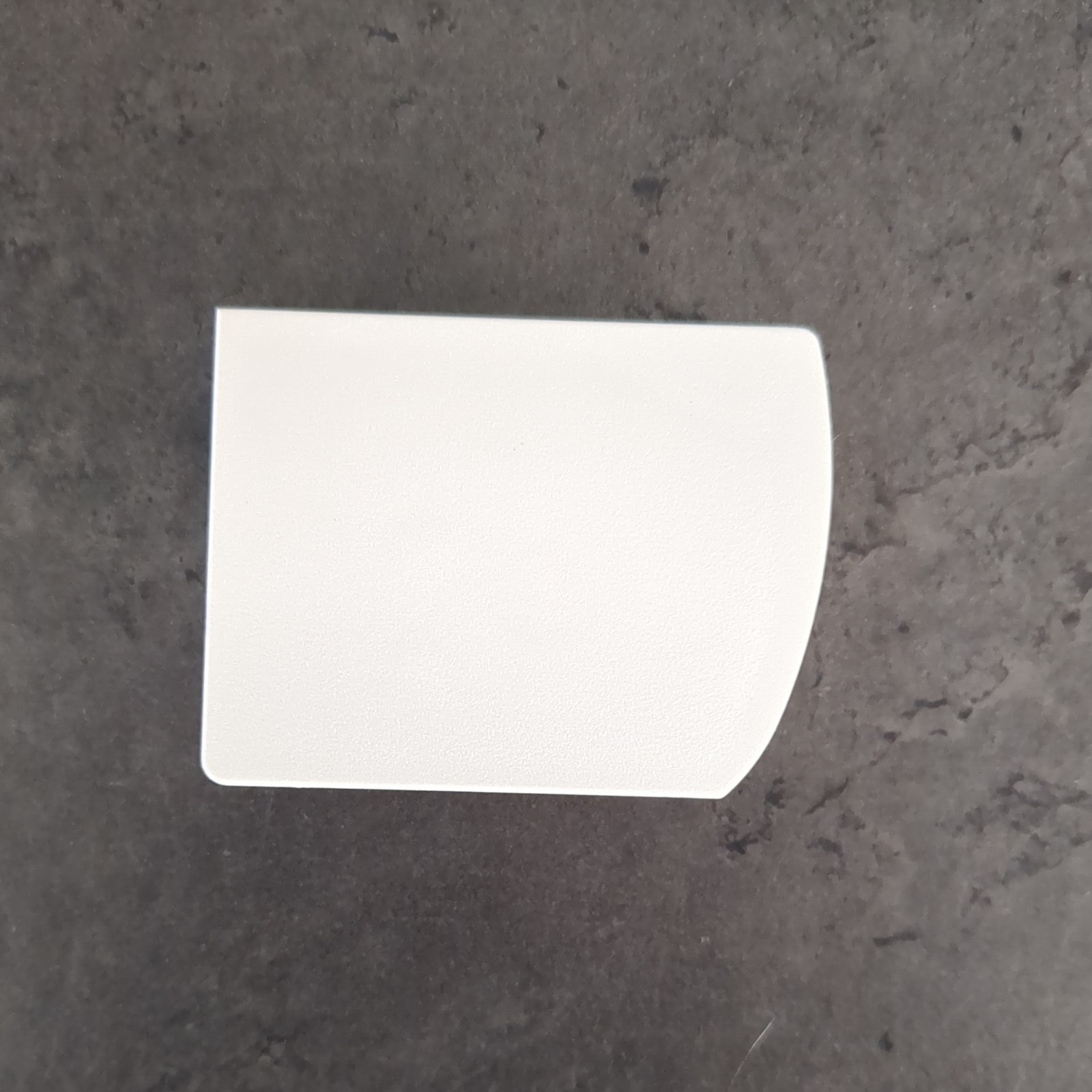 Hunter Douglas Silhouette End cap Left Side White