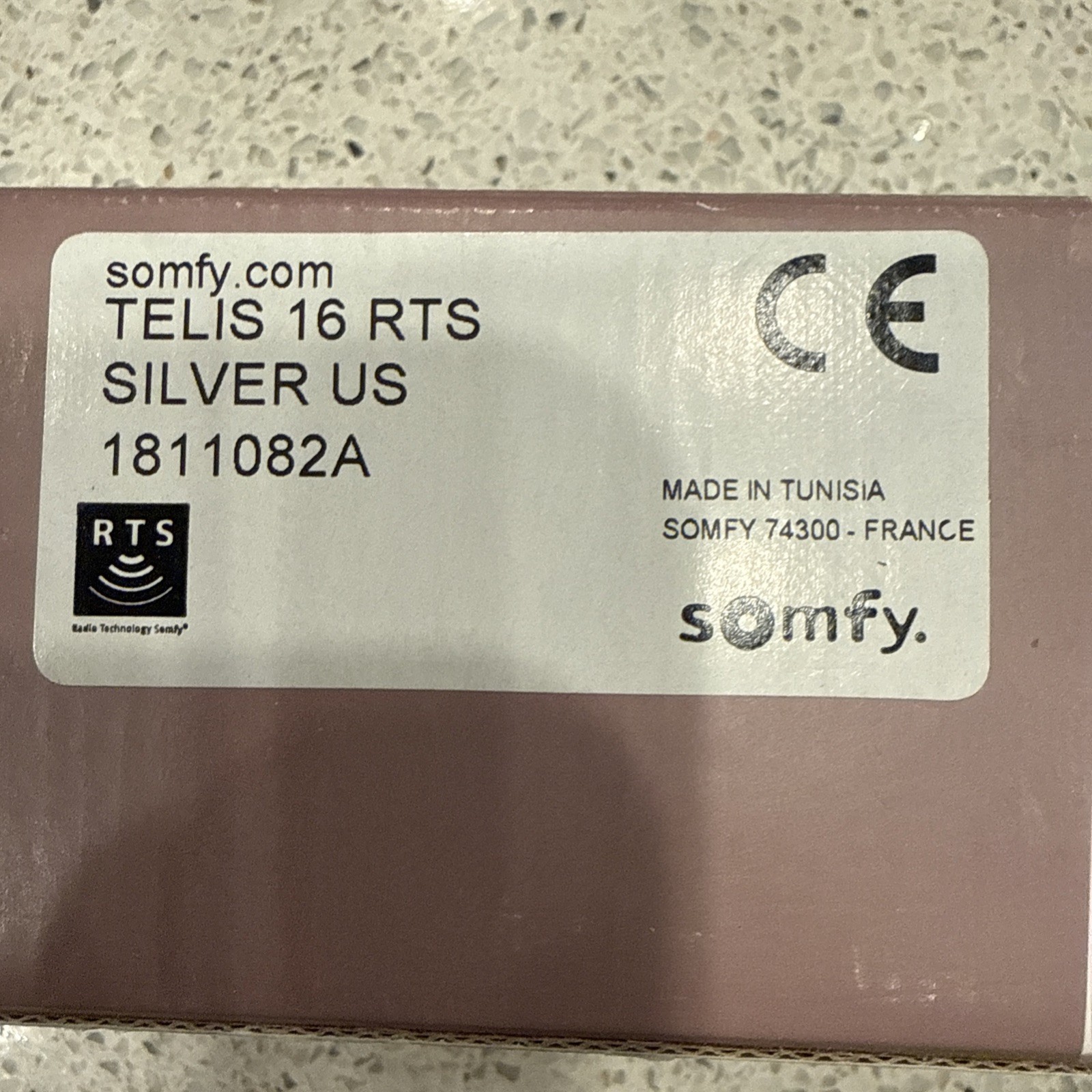 Somfy Telis 16 Pure RTS Remote Control NEW✅ SOMFY✅ ORIGINAL✅ BEST PRICES✅