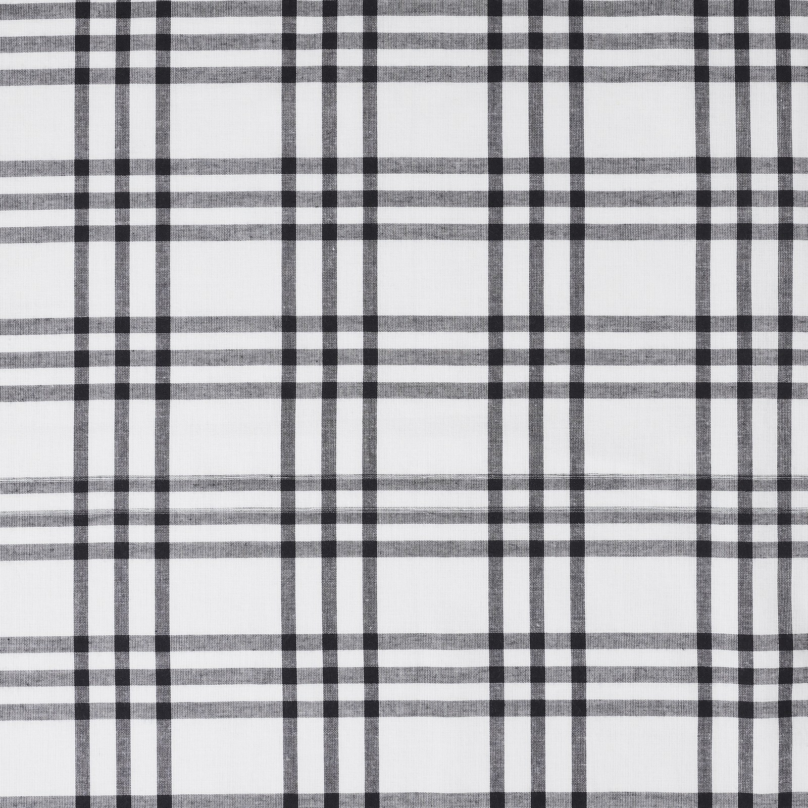 VHC Brands Farmhouse 24″x36″ Tier Pair Black Rod Pocket Kitchen Window Curtains